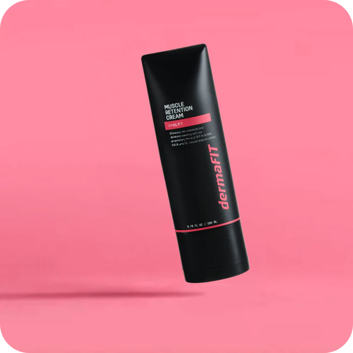 【新品】dermaFIT マッスルリテンションクリーム 3本セット＋おまけ付き プロダクツ ダーマフィット公式 | マッスル リテンション クリーム